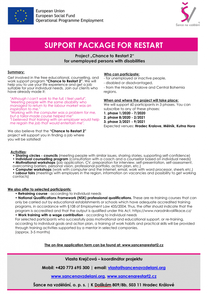 Support package for Restart 2 - FINAL